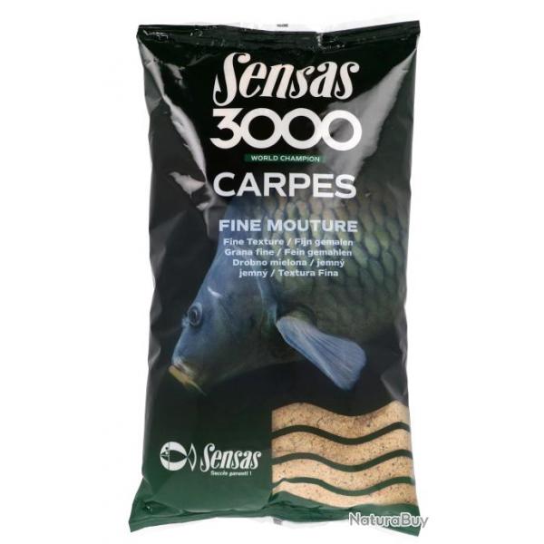 Amorce Sensas 3000 Carpes Fine Mouture 3Kg