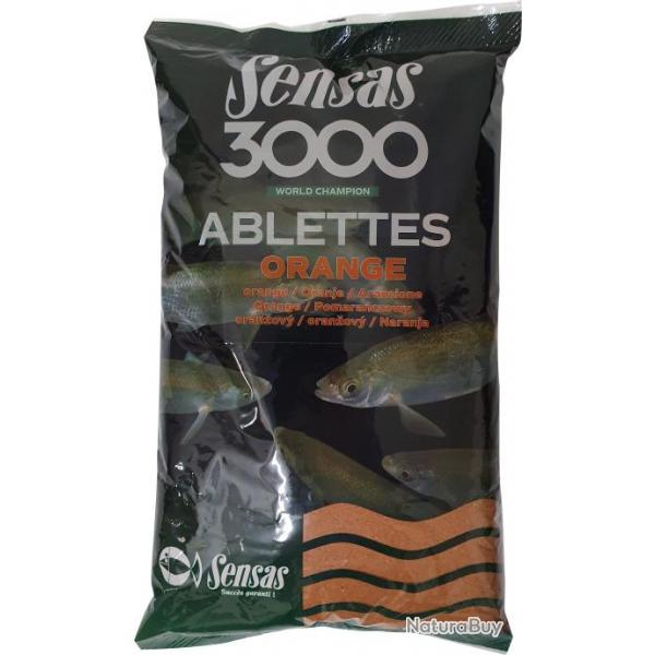 Amorce Sensas 3000 Ablettes Orange 1Kg