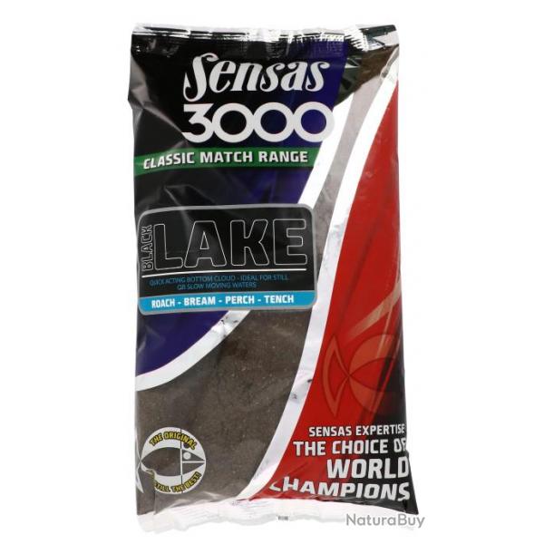 Amorce Sensas 3000 Black Lake 1Kg