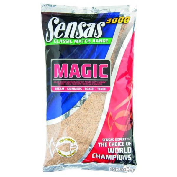 Amorce Sensas 3000 Magic Naturel 1Kg