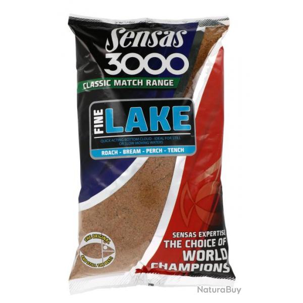 Amorce Sensas 3000 Fine Lake 1Kg