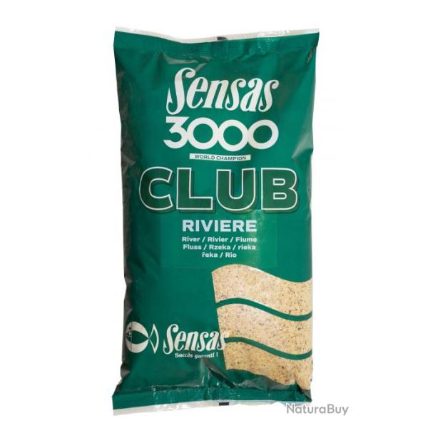 Amorce Sensas 3000 Club Riviere 1Kg