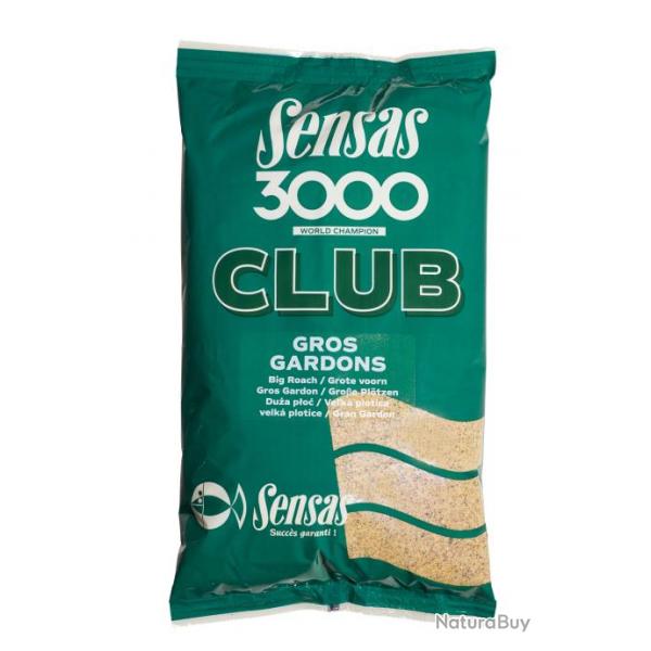 Amorce Sensas 3000 Club Gros Gardons 1Kg