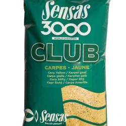 Amorce Sensas 3000 Club Carpes Jaune 1Kg