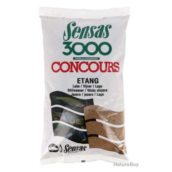 Amorce Sensas 3000 Concours Etang 1Kg