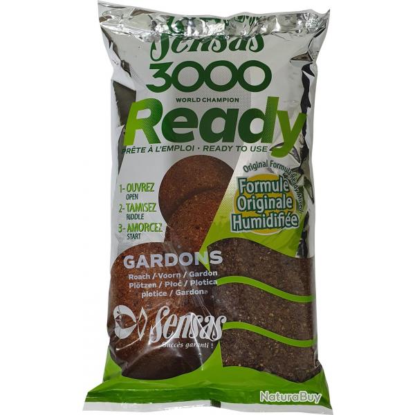 Amorce Sensas 3000 Ready Gardons 1,250Kg