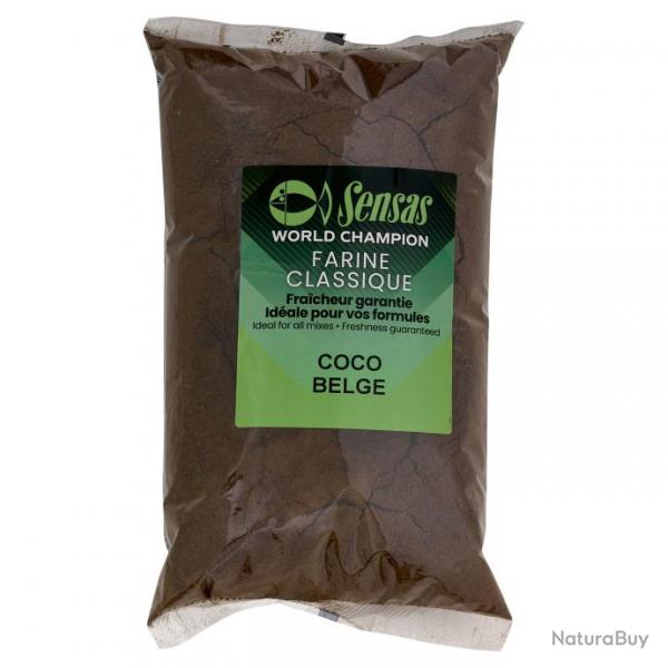 Farine Sensas Coco Belge 1Kg