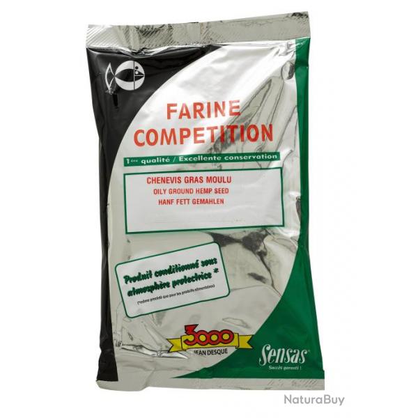 Farine Sensas 3000 Super Chenevis Gras Moulu 550G