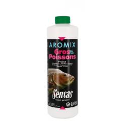 Additif Sensas Aromix Gros Poissons Fraise 500Ml