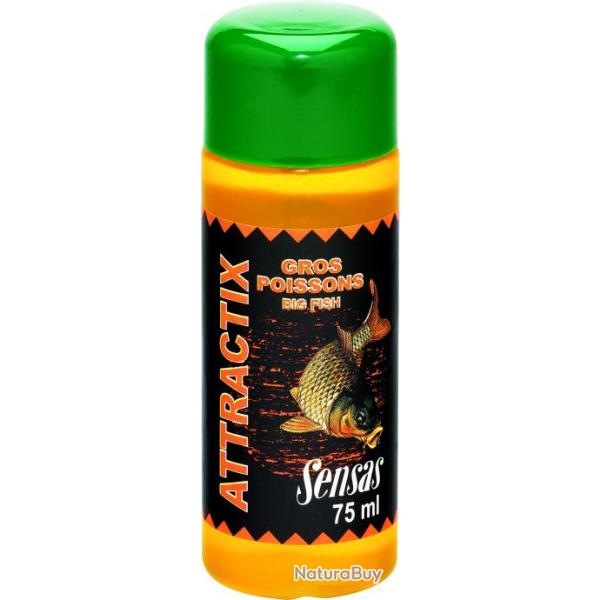 Additif Sensas Attractix Gros Poissons / Carp 75Ml