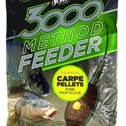 Amorce Sensas 3000 Method Carpe Pellets 1Kg