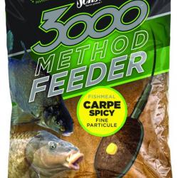 Amorce Sensas 3000 Method Carpe Spicy 1Kg