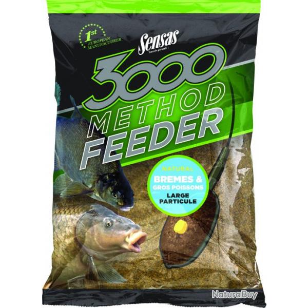 Amorce Sensas 3000 Method Bremes Et Gros Poissons 1Kg