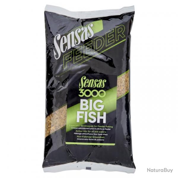 Amorce Sensas Feeder 3000 Big Fish 1Kg