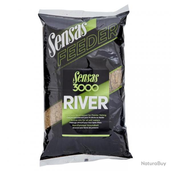 Amorce Sensas Feeder 3000 River 1Kg