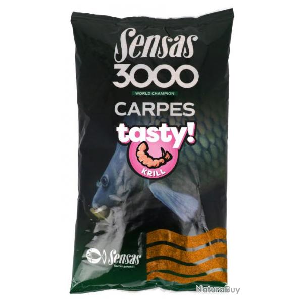 Amorce Sensas 3000 Carp Tasty Krill 1Kg