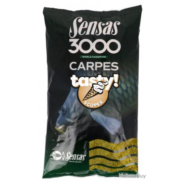 Amorce Sensas 3000 Carp Tasty Scopex 1Kg