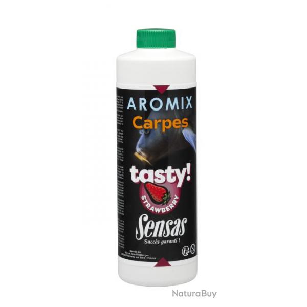 Additif Sensas Aromix Carp Tasty Strawberry 500Ml