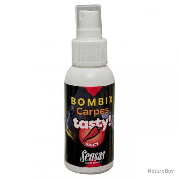 Additif Sensas Bombix Carp Tasty Spicy 75Ml