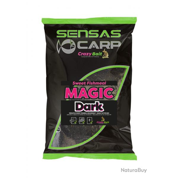 Amorce Sensas Sweet Fishmeal Magic Dark 2Kg