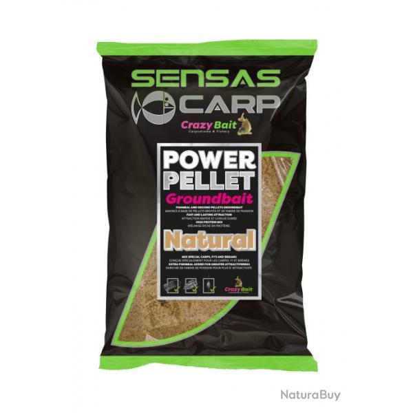 Amorce Sensas Uk Power Pellet Natural 2Kg