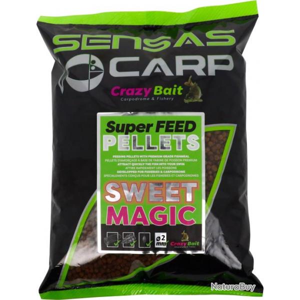 Pellet Sensas Super Feed Pellets Sweat Magic 2Mm 700G