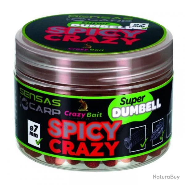 Pellet Sensas Super Dumbell 7Mm Spicy Crazy 80G