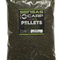 Pellet Sensas Pellets Club Vert Poisson 4Mm - 10Kg