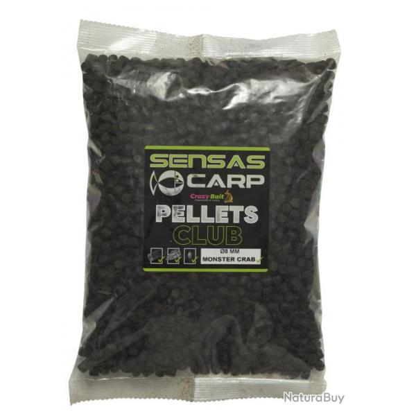 Pellet Sensas Pellets Club Monster Crabe 8Mm - 1Kg