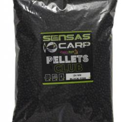 Pellet Sensas Pellets Club Noir Poisson 4Mm - 1Kg