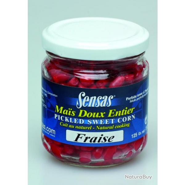 Mais Doux Fraise 212Ml Pot Verre