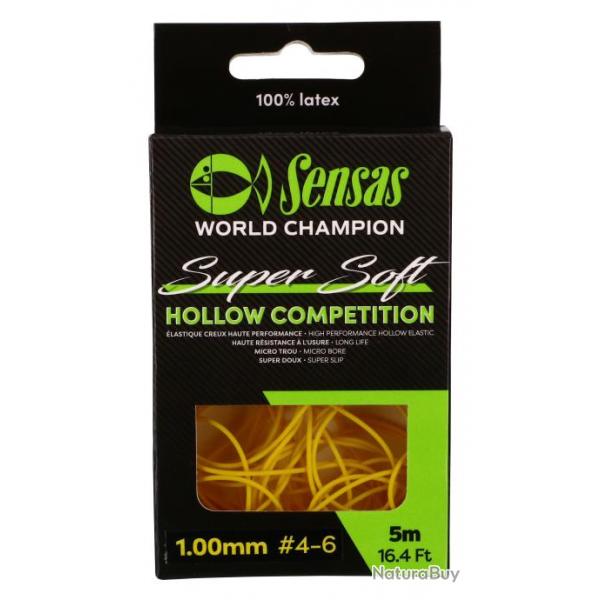 Elastique Sensas Hollow Compet Super Soft 1.00Mm