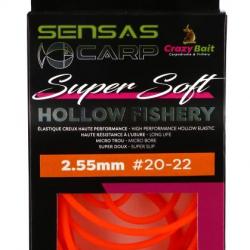 Elastique Sensas Hollow Fishery Super Soft 2.55Mm