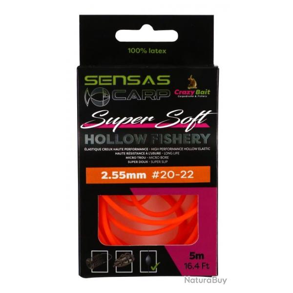 Elastique Sensas Hollow Fishery Super Soft 2.55Mm