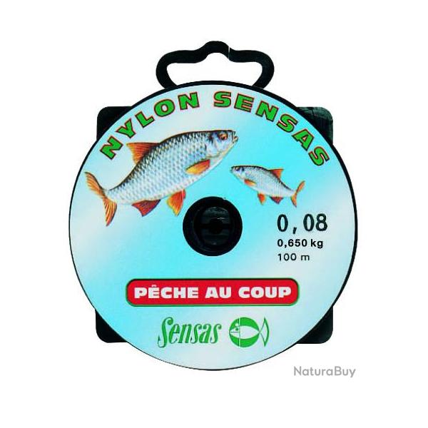 Nylon Sensas Special Peche Au Coup 100M D.0,12