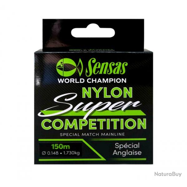 Nylon Sensas Anglaise Sup Compet 150M D.18,1Mm