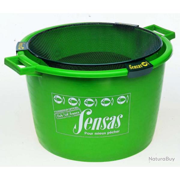 Bassine "Sensas" 40L Verte