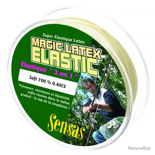 Elastique Sensas Magic Latex Elastic Soft 700% 0,6Mm