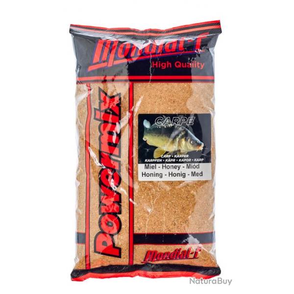 Amorce Mondial F. Powermix Carpes-Miel 1Kg