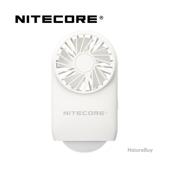 Ventilateur de poche multifonctions Nitecore NEF02 - rechargeable avec lumire d'appoint