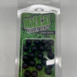 Rubber Beads MadCat 8mm