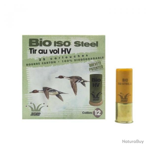Bote de 25 Cartouches Jocker Bio ISO Steel 35 Orange - Cal. 12/76/25 - 4A / Par 1