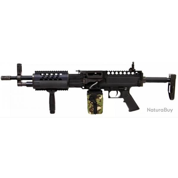 REPLIQUE LONGUE 6MM LMG NOIRE