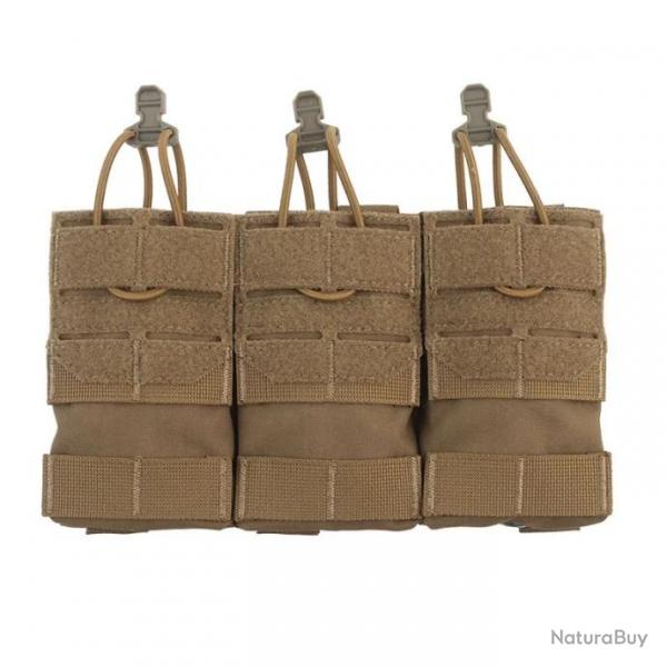 POCHE MOLLE 5.56 TRIPLE (M4/MAK/AUG) TAN