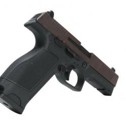 PISTOLET 6MM MKW BLOWBACK CERAKOTE BROWN