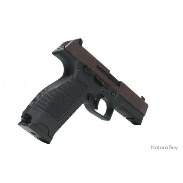 PISTOLET 6MM MKW BLOWBACK CERAKOTE BROWN