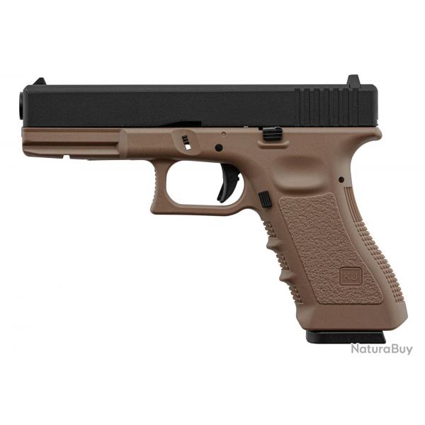 PISTOLET 6MM KP17 GAZ TAN