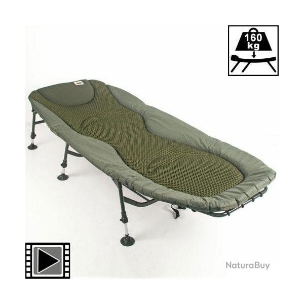 Bed Chair Carp Design Green Line Evo 6 pieds