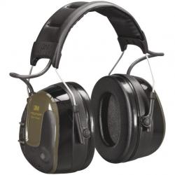 CASQUE ANTI BRUIT ELECTRONIQUE PELTOR PRO TAC SHOOTER KAKI