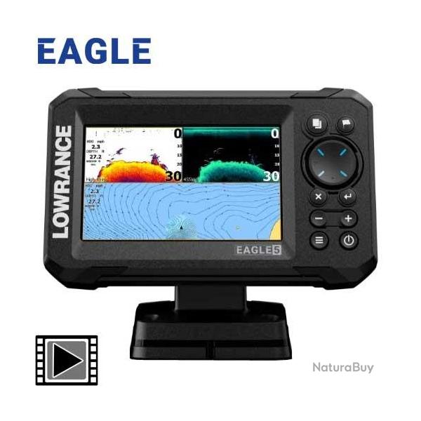 Sondeur Lowrance Eagle 5 Sonde TA HDI 83/200kHz